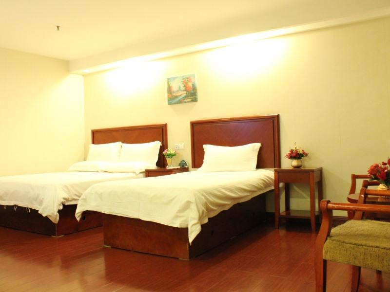 Greentree Alliance Shanghai Wanda Songjiang University Town Metro Station Hotel Buitenkant foto